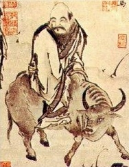 Laozi on a water buffalo